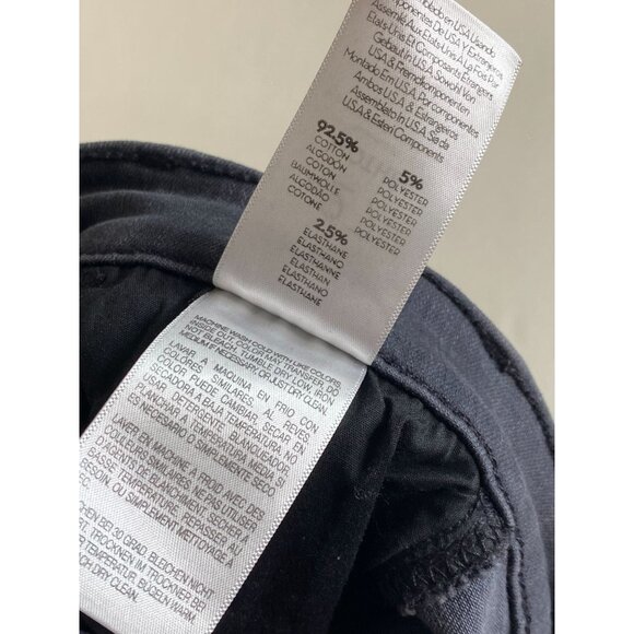 Mother The Hustler Ankle Fray Jeans Gray Size 28 Lightning Up lantern 25" inseam - Picture 5 of 16